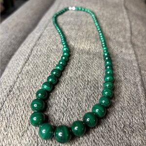 Malachite Beaded Necklace